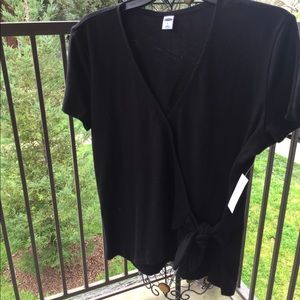 Old Navy Cotton V- Neck Shirt